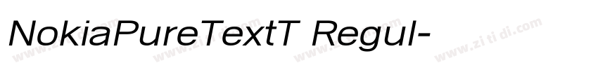 NokiaPureTextT Regul字体转换 NokiaPureTextT Regul字体转换
